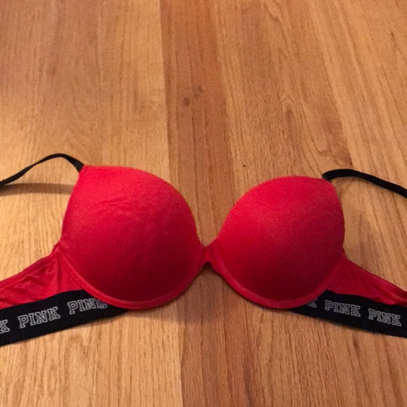 PINK Victoria's Secret Other - Red Push Up Bra